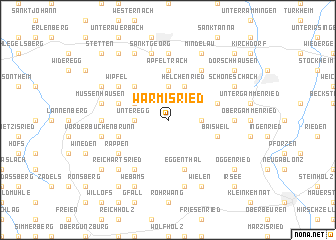 map of Warmisried