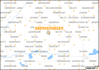 map of Warnkenhagen