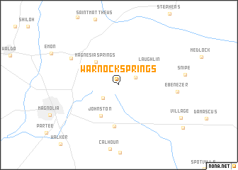 map of Warnock Springs