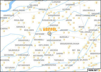 map of Warpāl