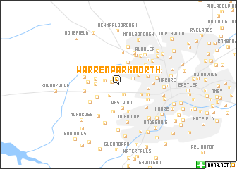 map of Warren Park North