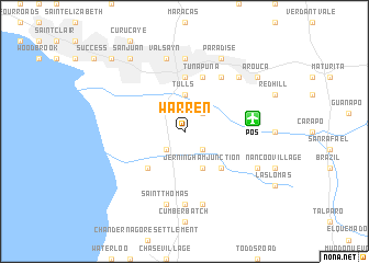 map of Warren