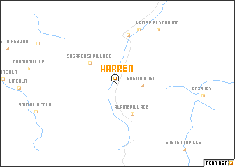 map of Warren