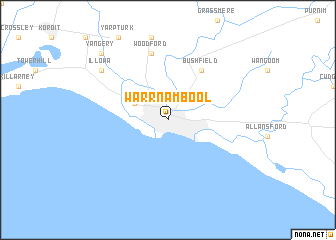 map of Warrnambool