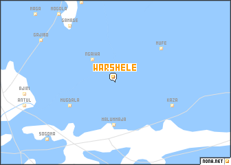 map of Warshele