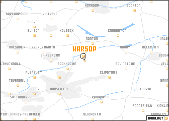 map of Warsop