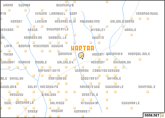 map of Wartaa