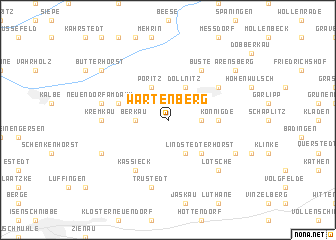 map of Wartenberg