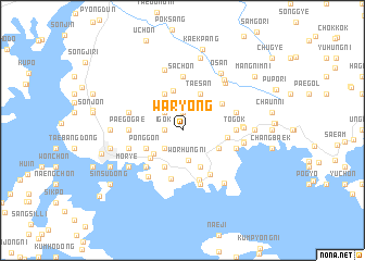 map of Waryong