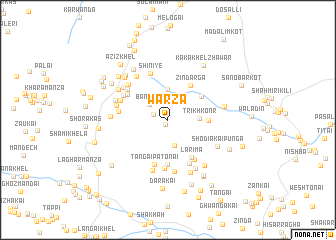 map of Warza