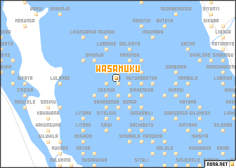 map of Wasamuku