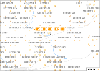 map of Wäschbacherhof