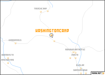 map of Washington Camp