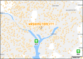 map of Washington City