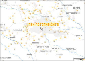 map of Washington Heights