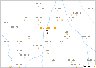 map of Washoch