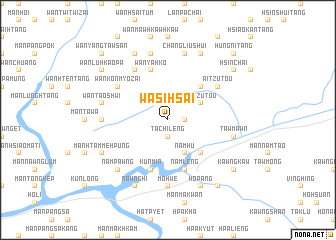 map of Wa-si-hsai