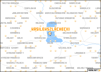 map of Wasilew Szlachecki
