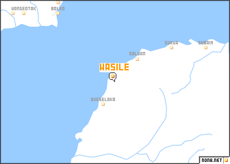 map of Wasile