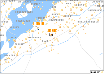 map of Wasīr