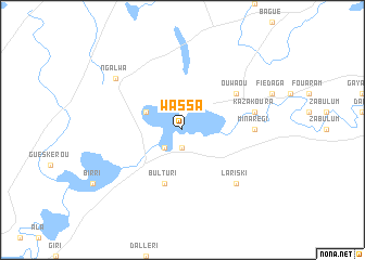 map of Wassa