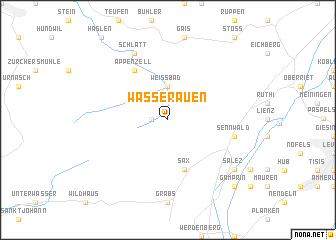 map of Wasserauen