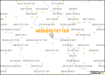 map of Wasserstetten