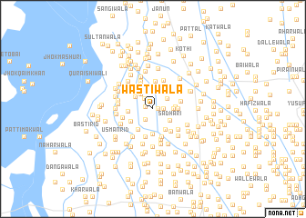 map of Wastīwāla