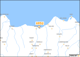 map of Wasu