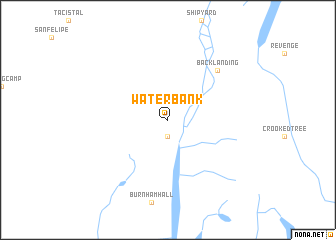 map of Water Bank