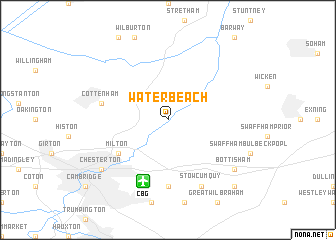 map of Waterbeach