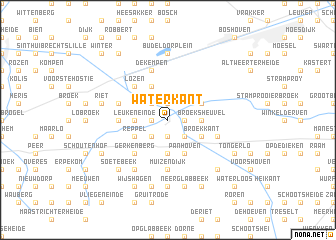 map of Waterkant