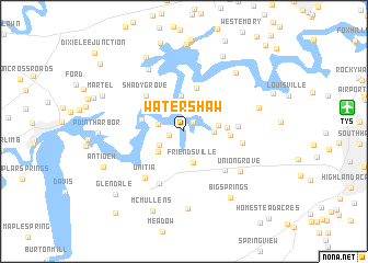 map of Watershaw