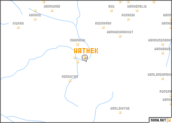 map of Wat-hek