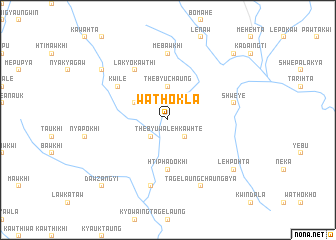 map of Wathokla