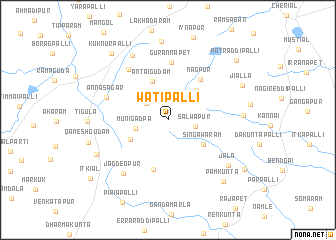 map of Watipalli