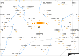 map of Watiponga