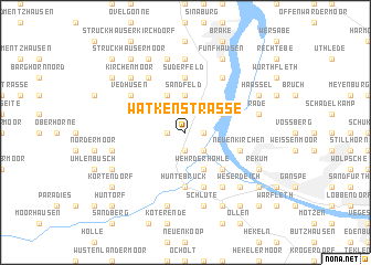 map of Watkenstraße