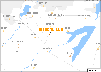 map of Watsonville