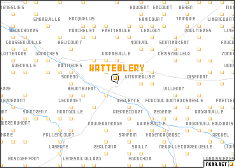 map of Wattebléry