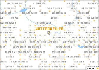 map of Wattenweiler