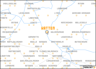map of Watten