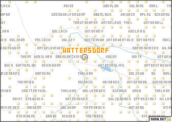 map of Wattersdorf