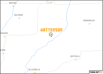 map of Watterson