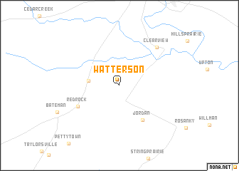 map of Watterson