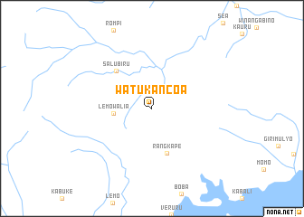 map of Watukancoa