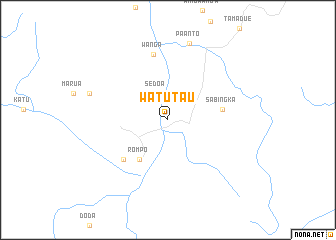 map of Watutau