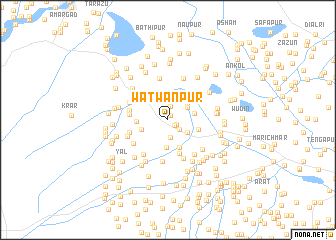 map of Watwanpur