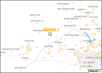 map of Waverly