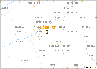 map of Wavousé